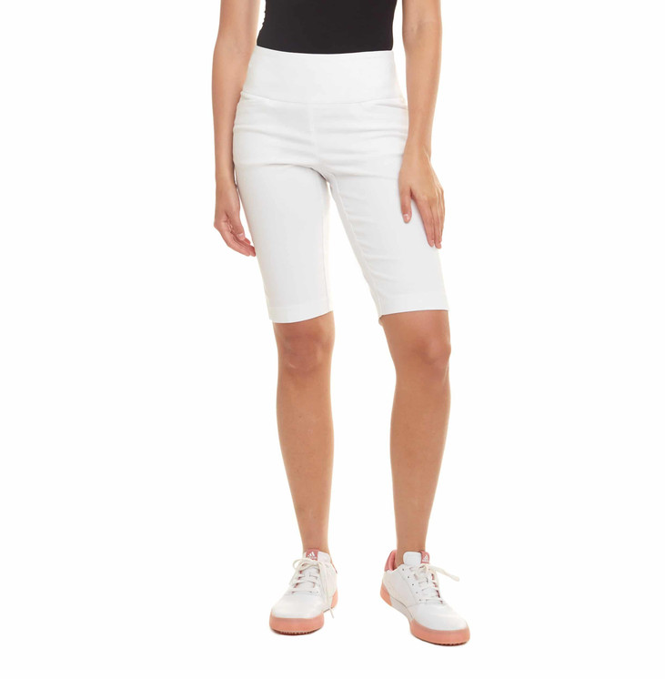 Swing Control Master Core 13 Women's Golf Shorts - White