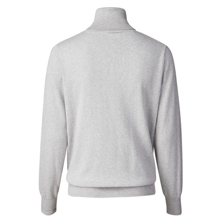 Daily Sports Trissie Stone Roll Neck Polo Pullover - Gray