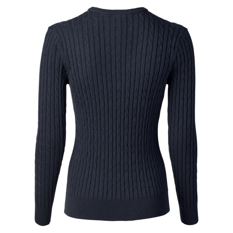 Daily Sports Madelene V-Neck Polo Pullover - Navy 