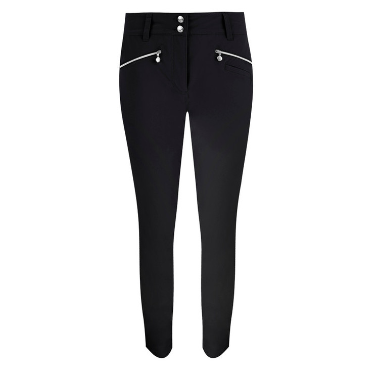 Daily Sports Glam High Water Ankle Pants - Black 