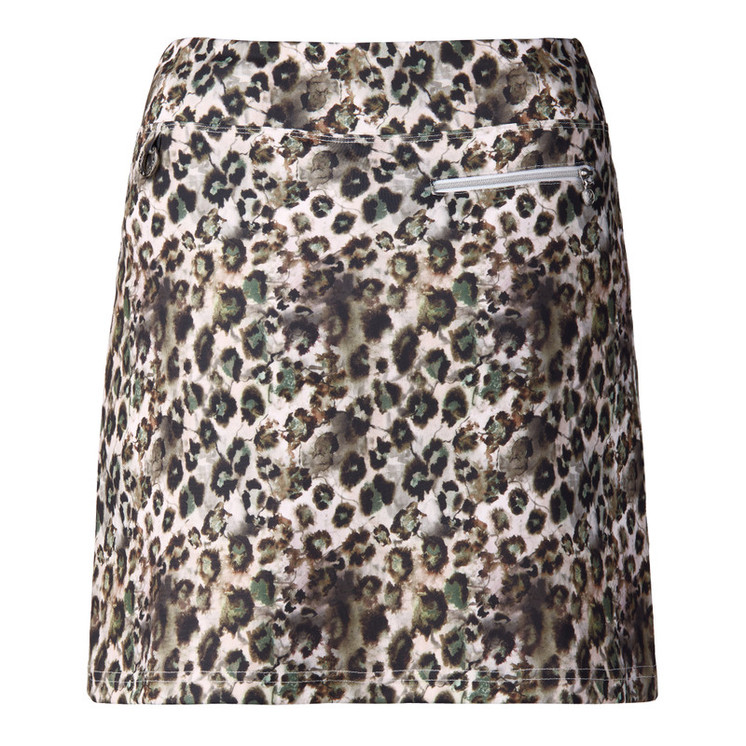 Daily Sports Arielle Animal 20" Golf Skort - Moss Green