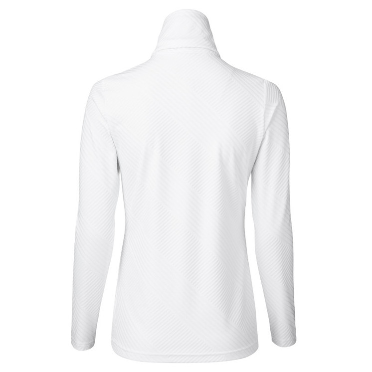 Daily Sports Floy Long Sleeve Roll Neck Top - White