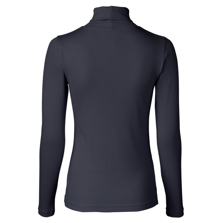 Daily Sports Maggie Long Sleeve Turtle Neck Top - Navy