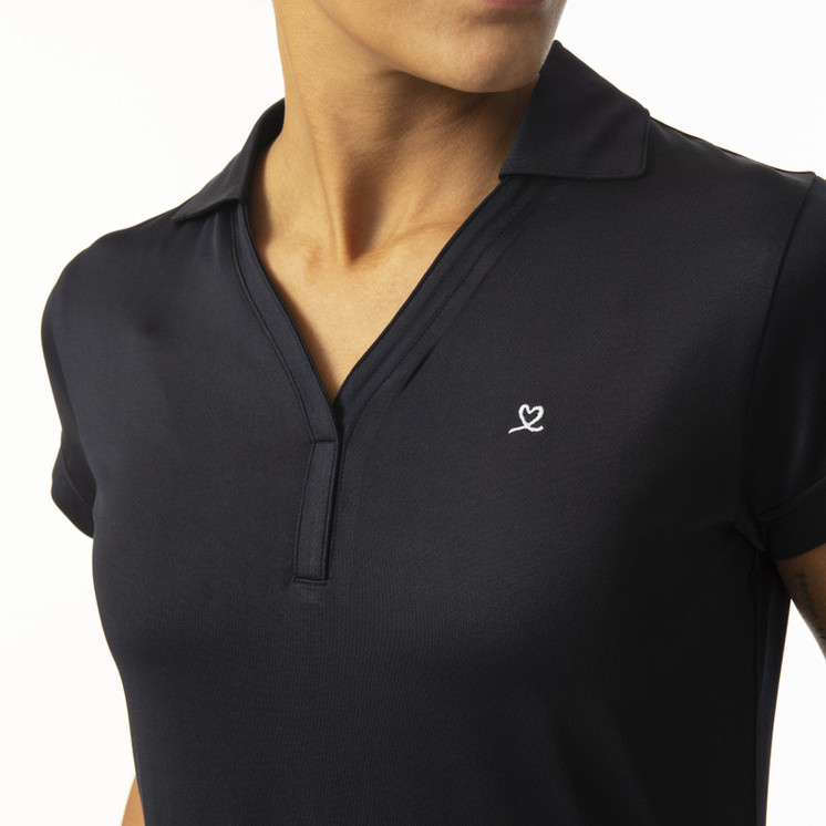 Daily Sports Anzio Short Sleeve Woman's Polo Shirt - Navy