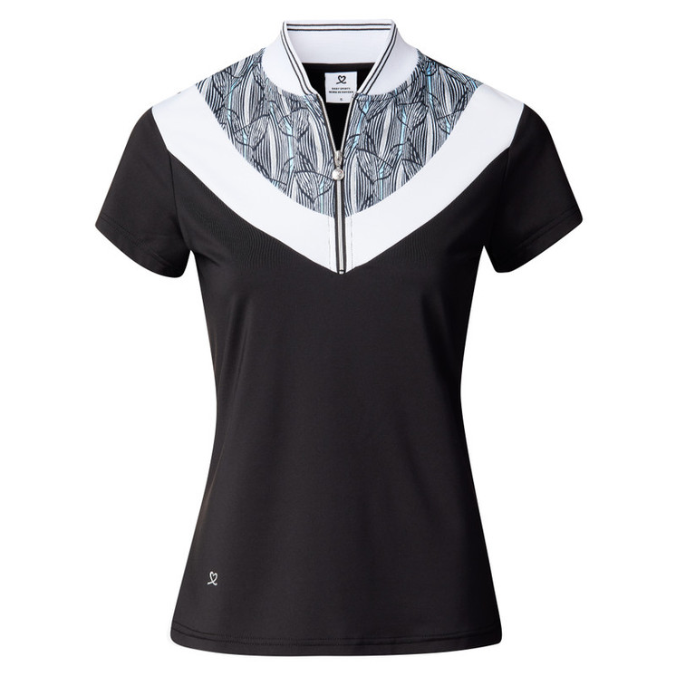 Daily Sports Iza Short Sleeve Woman's Polo Shirt - Black