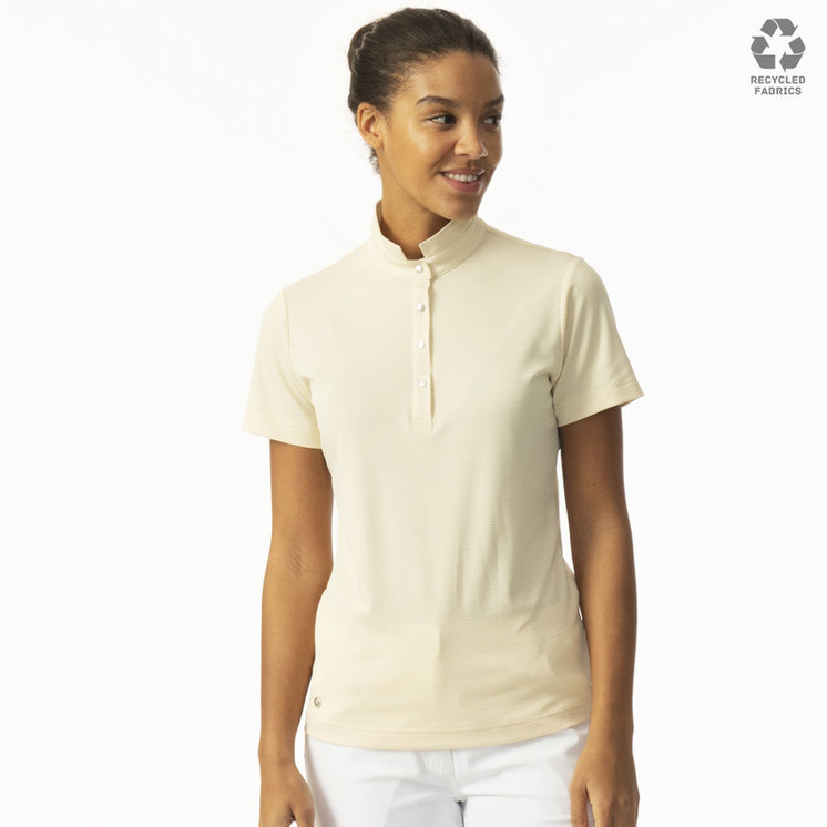 Daily Sports Nance Macaron Short Sleeve Woman's Polo Shirt - Yellow