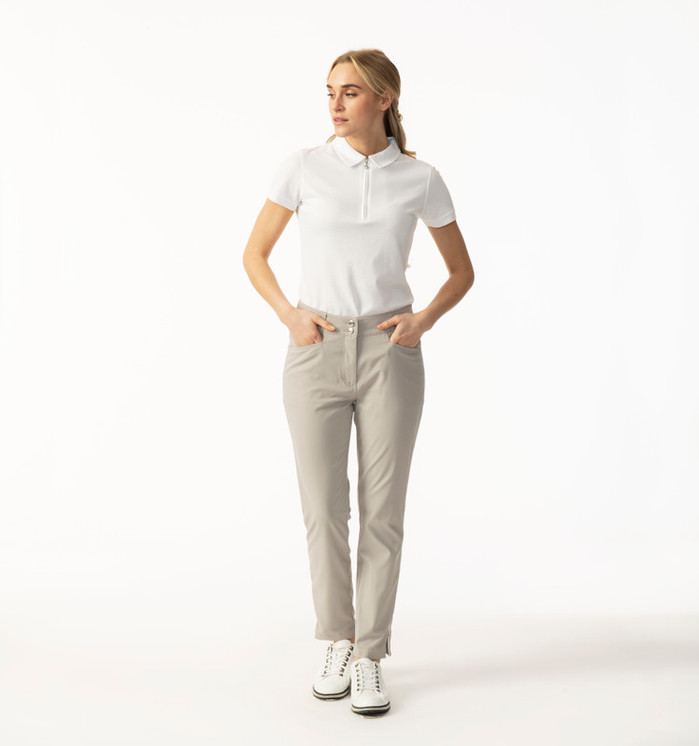 Daily Sports Glam Woman's Ankle Pants - High Water