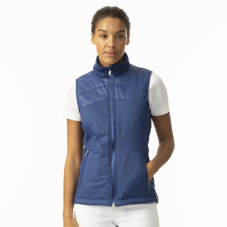 Daily Sports Brassie Woman's Golf Vest - Navy