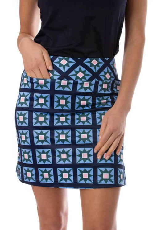 Golftini Golf Pull-On Skirt - A Star Is Born - FINAL SALE