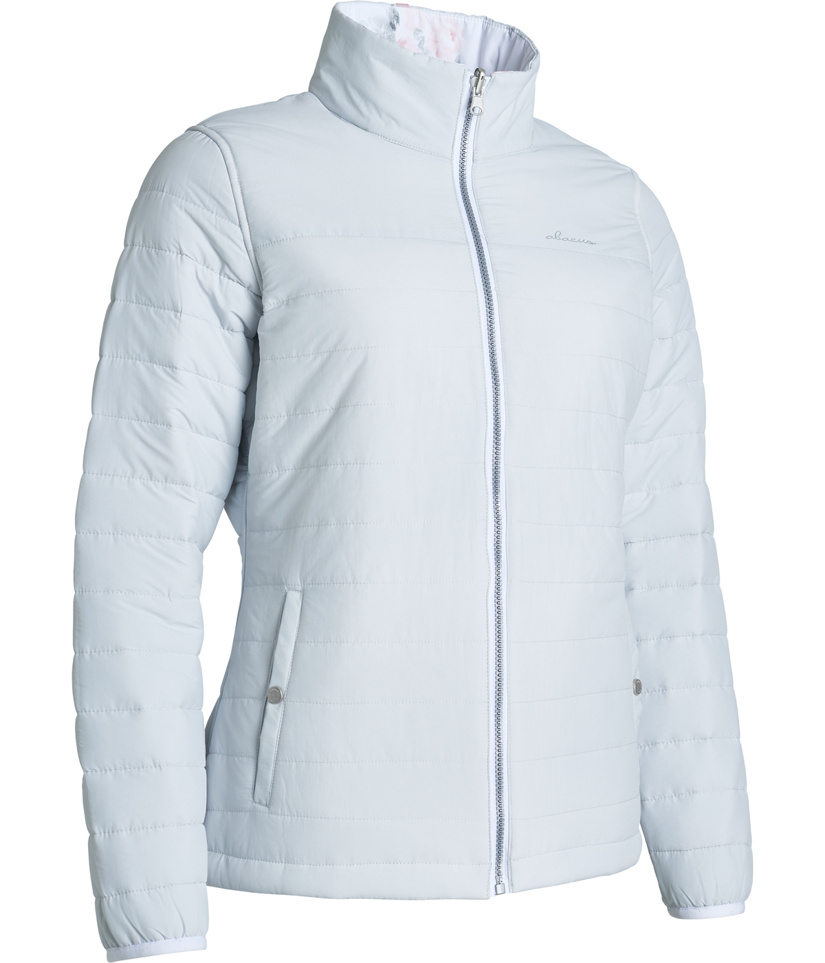 Abacus Sportswear Heaven Padded Reversible Women's Golf Jacket - Fog melange  - Fore Ladies - Golf Dresses and Clothes, Tennis Skirts and Outfits, and  Fashionable Activewear