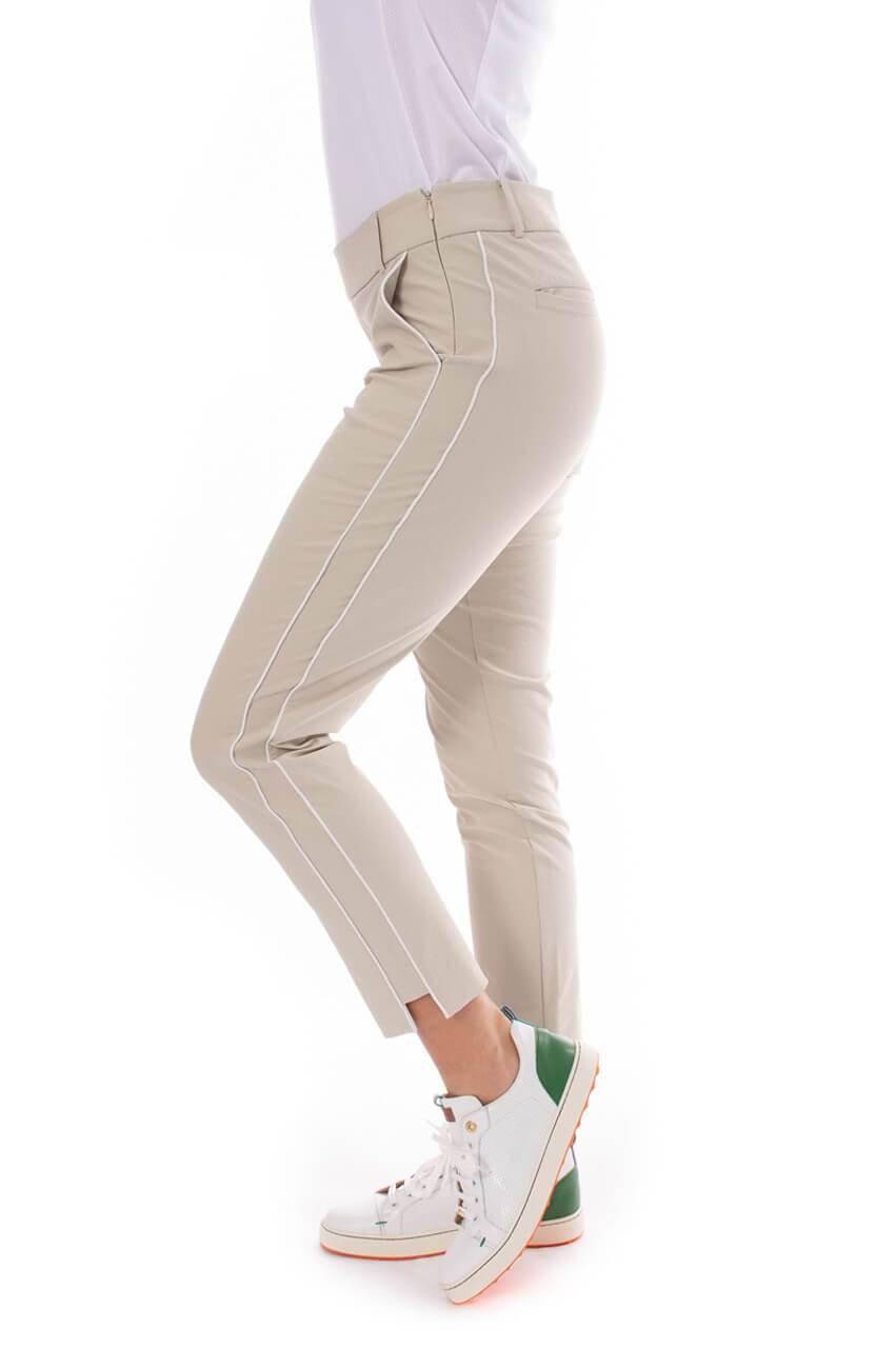 The Tall Cigarette Magic Pant In White - Shady And Katie - Shady And Katie