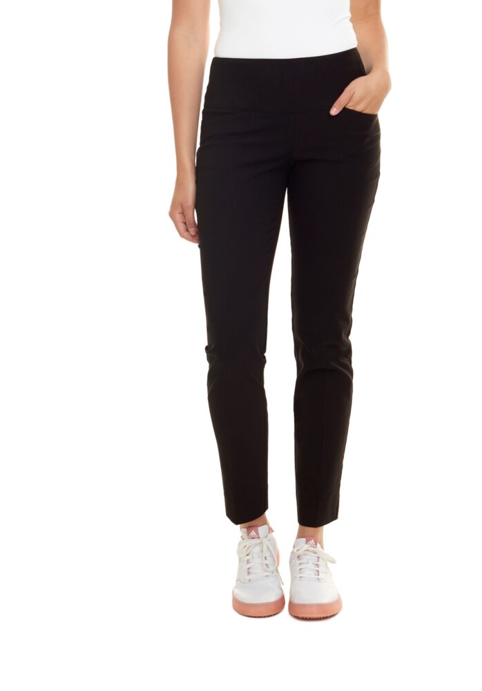 Tailored Track Golf Pants | Shop Womens Tailored Golf Pants in Black -  KINONA