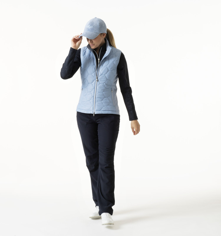 Daily Sports Bonnie Padded Vest - Staple Blue - Fore Ladies - Golf Dresses  and Clothes, Tennis Skirts and Outfits, and Fashionable Activewear