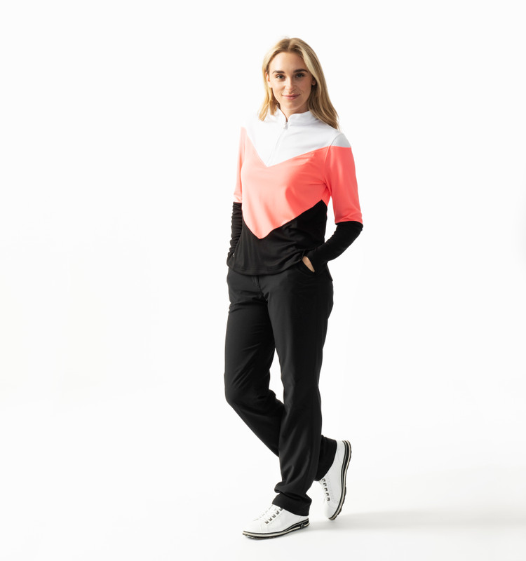 Daily Sports Ebba Long Sleeve Short Neck Top - Black - Fore Ladies - Golf  Dresses and Clothes, Tennis Skirts and Outfits, and Fashionable Activewear