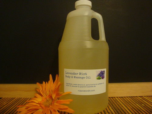 Lavender Body & Massage Oil 64oz/Half Gallon Jug