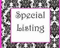 SPECIAL ORDER FOR -  K Tucker