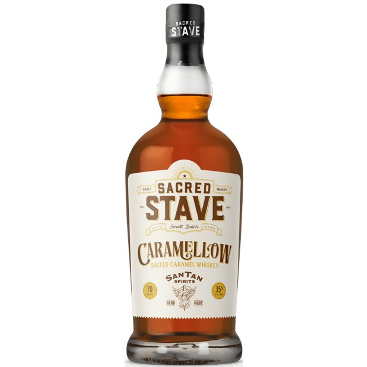 Santan Spirits Caramellow Salted Caramel Whiskey Lucky S Liquor Alcohol Delivered Now