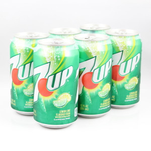 7-Up 6 Pack 12oz Cans