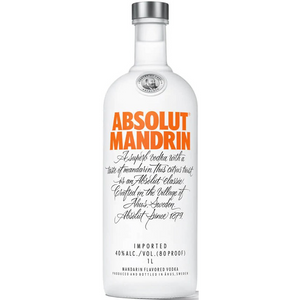 Absolut Mandarin - Mandarin Orange Flavored Vodka