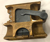 VAC All Brass Feed Block Assembly - Unnumbered on Top, Factory Number on Front