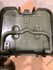 Lot 221211-07:  Original WW2 1942 dated Basket Drum and Carrier Set  (Yugo Repainted)  (SHIPS FREE in Lower 48)