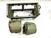 230909-02:  Original WW2 dated Basket Drum and Carrier Set  (Yugo Repainted)  (SHIPS FREE in Lower 48)
