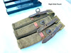 LOT MT-230908-05: 4x Steyr 1941 Early Slab Side Mags and Pouch Set (SHIPS FREE in Lower 48)