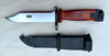 Polish AK Bayonet and Scabbard With Rubber Insulator
