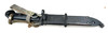 East German AK Bayonet, Frog, Scabbard With Rubber Insulator 