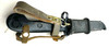 East German AK Bayonet, Frog, Scabbard With Rubber Insulator 
