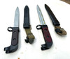 Lot of 2 x Early AK-47 Type 1 Bayonets with Scabbards