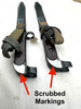 Lot of 2 x Early AK-47 Type 1 Bayonets with Scabbards