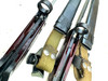 Lot of 2 x Early AK-47 Type 1 Bayonets with Scabbards
