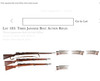 LOT: THREE JAPANESE WW2 BOLT ACTION RIFLES - SHIPS FREE