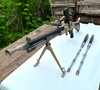 LOT RM-250809-01: Czech ZB26 Parts Lot and Display Machine Gun 