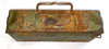 Lot: 2x *RARE* WW2 Marked Ammunition Can - Patronenkasten 41 Flat Top / Late War -Low Grade