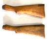 Lot: No. 4 Savage Butt Stock (LONG) x2 with Repair Marks to fit a No.1 Mk.3 Butt Plate (FAIR)