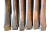 Lot: No.1 Mk.3 Butt Stock x6, Two No. 1 Brass Butt Plates, Original Marking Disc (LOW GRADE - FAIR)