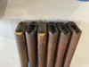 Lot: No.1 Mk.3 Butt Stock x6, Two No. 1 Brass Butt Plates, Original Marking Disc (LOW GRADE - FAIR)