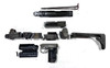 Uzi Folding Stock Parts Kit - No Mags - Missing Safety Button - Good Finish - German Safety Ptrn - Ships Free in Lower 48