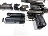 Uzi Folding Stock Parts Kit - No Mags - Missing Safety Button - Good Finish - German Safety Ptrn - Ships Free in Lower 48