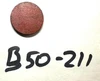 16: 50 BMG DISK, SOLID, PLAIN: RED FBR, 5152835