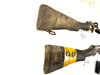 Lot: Brit Markings  - 2 x No1 Mk III Demilled Drill Purpose Barreled Actions with Original Mags 
