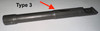 22: M2 .50 Cal. Firing Pin Extension  Assembly With Spring,  Type 3