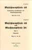 D 167/1 - Maschinenpistole 40 and D 167/2 - Maschinenpistole 40 und 38 Einzelteile