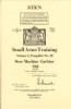 Sten Training Manual - WW2 Military Issue