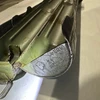 Lot 1: 1 x Original German WW2 MG42 Barrel 8mm Mauser - hyo -  CHROME LINED  with Original Carrier