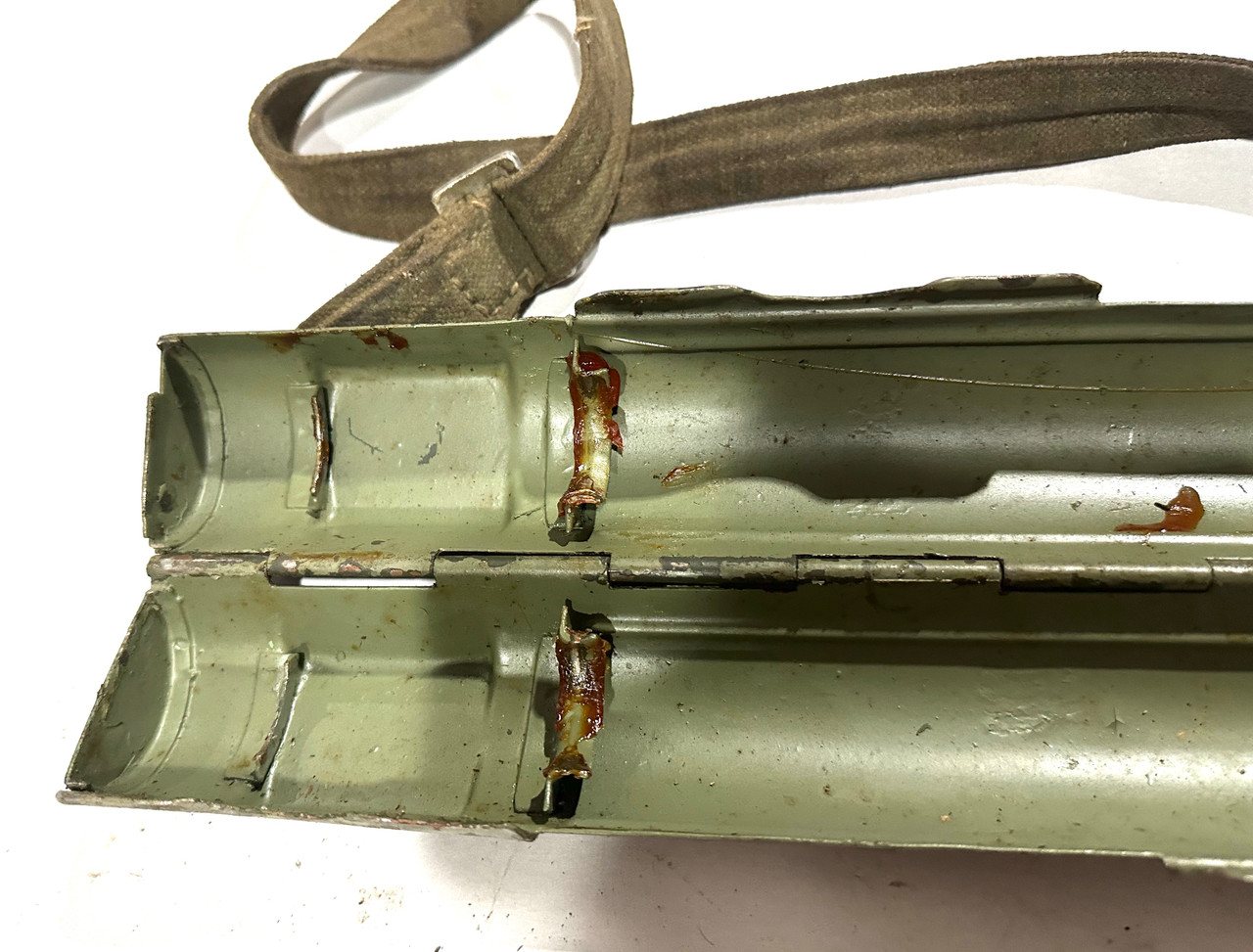 Nazi marked: Laufschützer 43, MG34 & MG42 dual purpose barrel carrier (smooth) - Good Condition