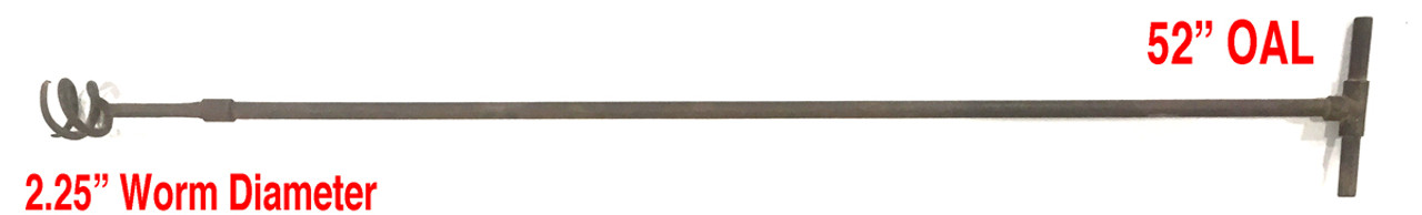 British  3’’ mortar cleaning rods