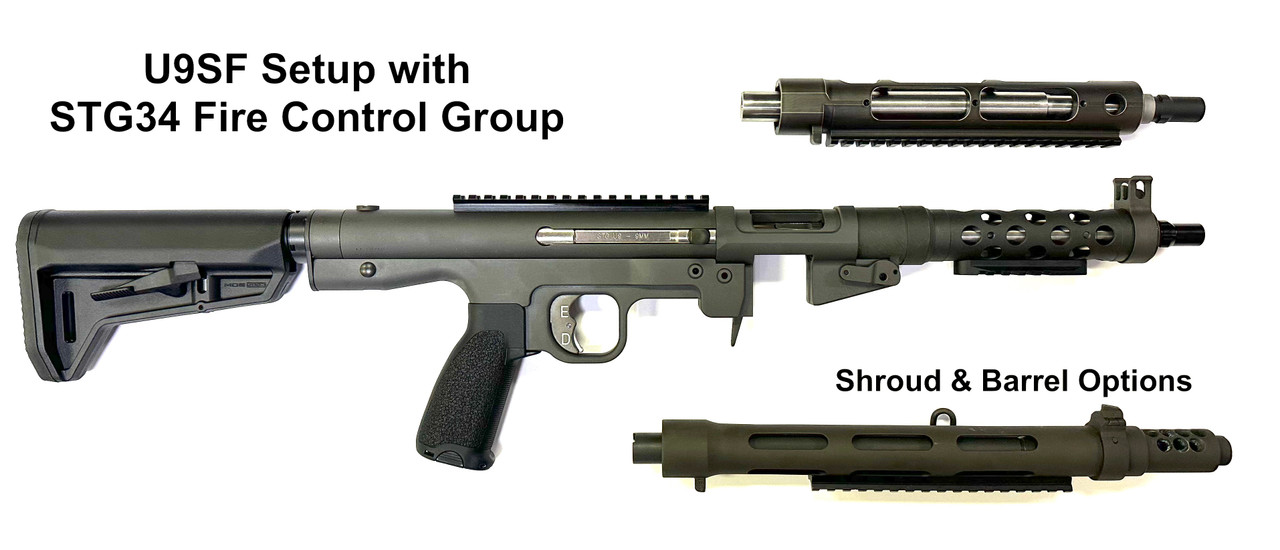 Stemple Takedown Gun (STG)  U45/U9SF Package with Suppressor